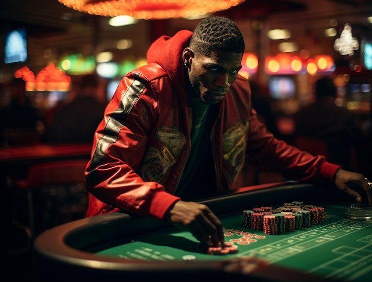 Full-width screenshot of jt togel Buffalo King on mobile with reels in focus, balance display top-left, and control buttons below